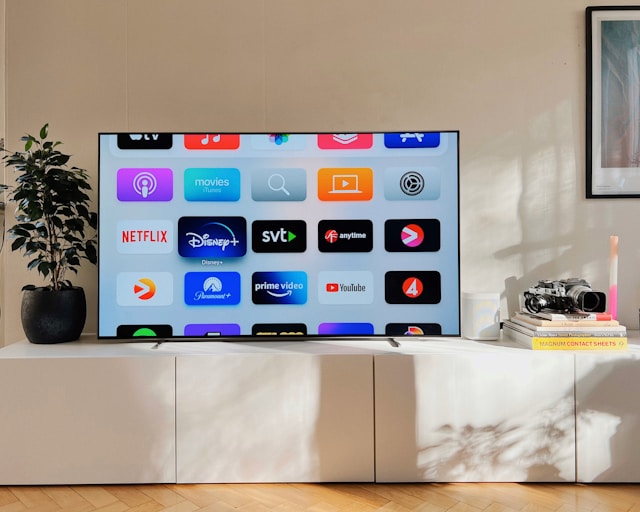 IPTV Belgique sur un téléviseur